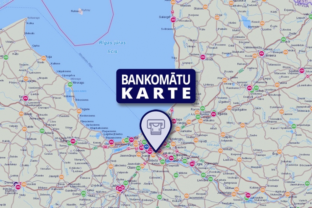 Atrodi savu bankomātu! - LV portāls