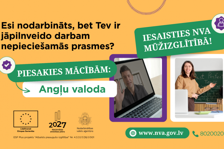 27. aprīlī NVA atsāks pieņemt nodarbināto personu pieteikumus angļu ...