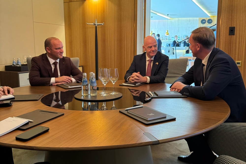 Latvia and Ukraine discuss joint FIFA U-20 World Cup bid