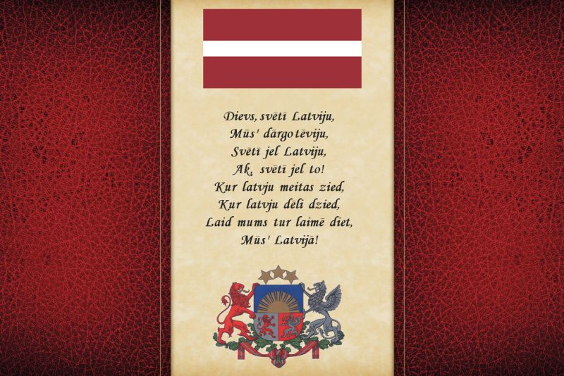 Cienīga izturēšanās pret valsts simboliem - LV portāls